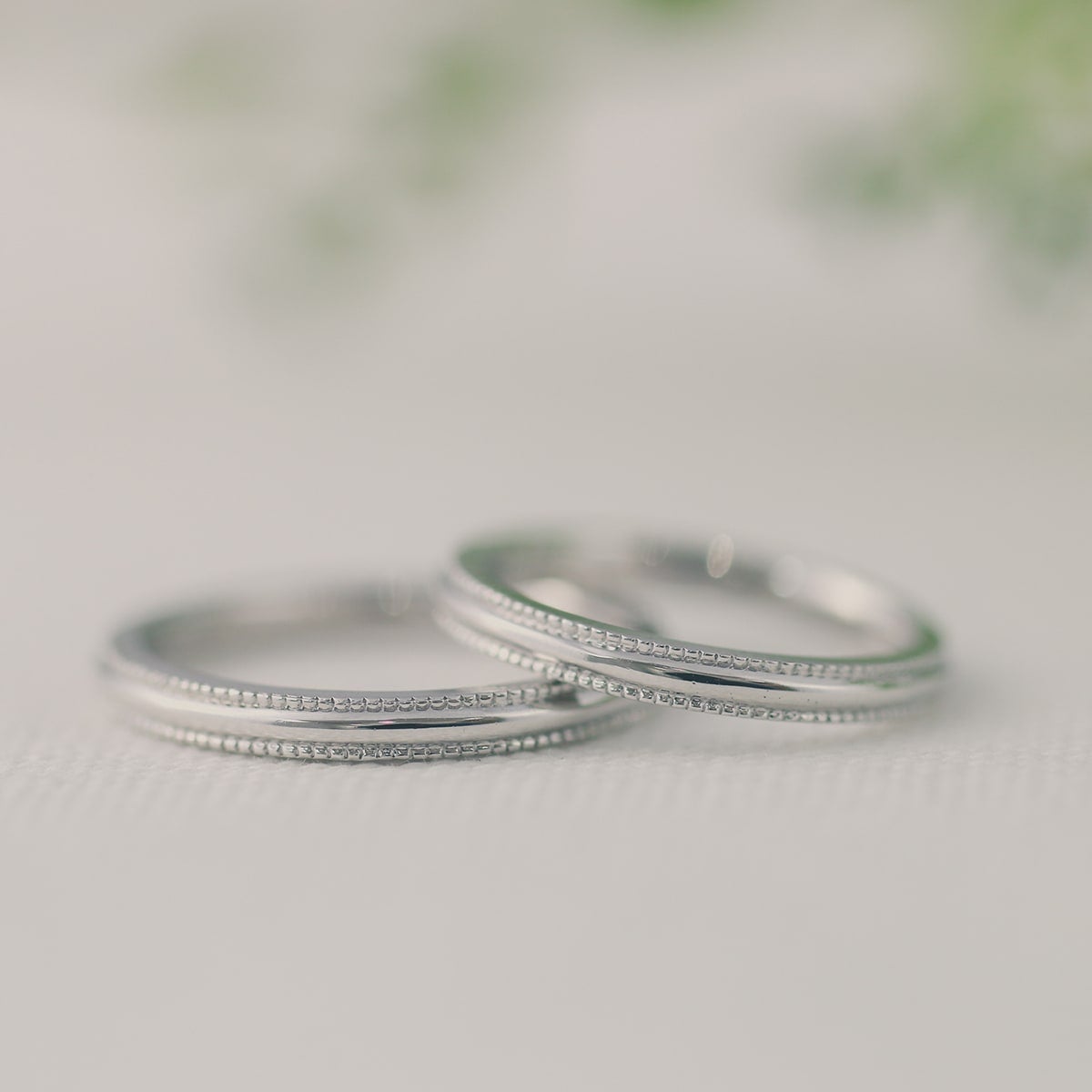 Unique Couple Wedding Ring Set - WM59