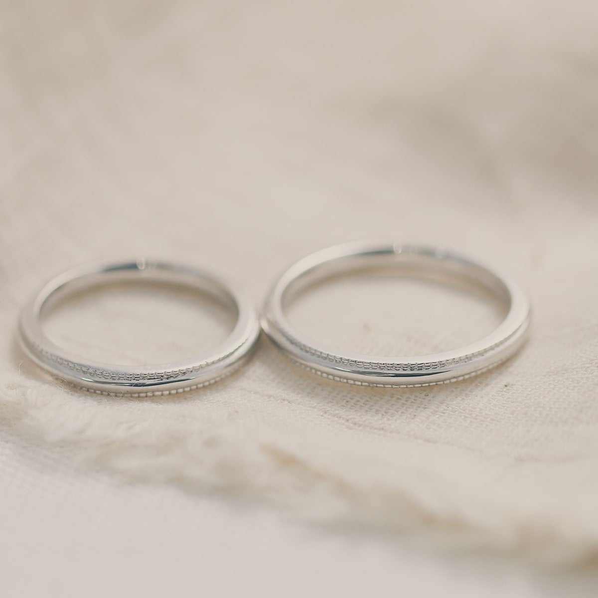 Unique Couple Wedding Ring Set - WM59