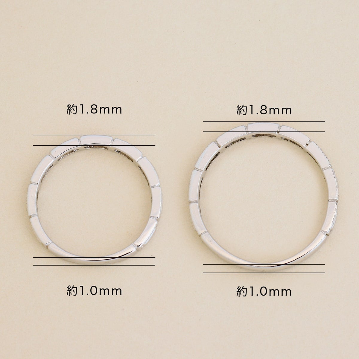 Unique Couple Wedding Ring Set - WM65