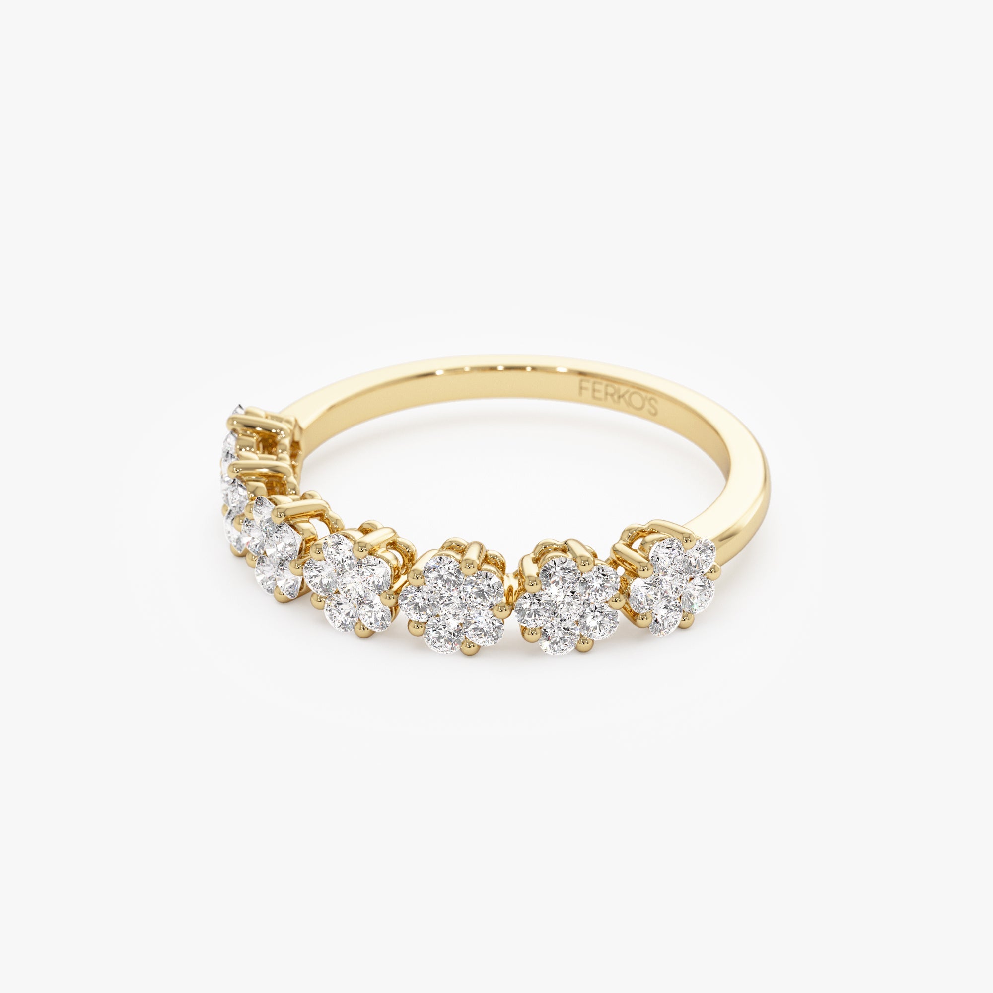 OBFJ0912 - 14k 0.50 ctw Illusion Setting Wedding Ring 7
