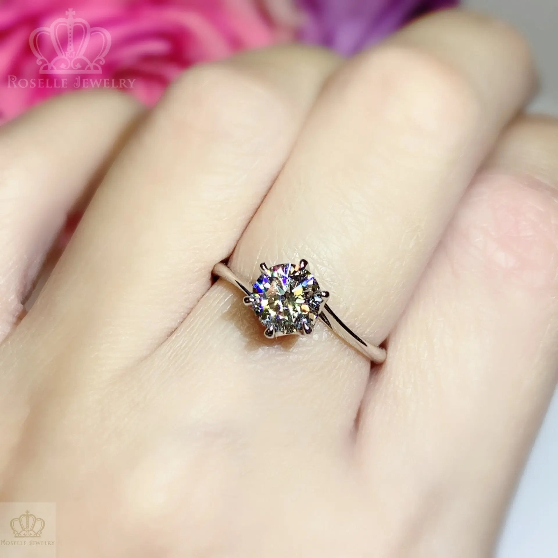 LGR045 - [Setting Only] Twist Solitaire Engagement Ring CHARLISA™