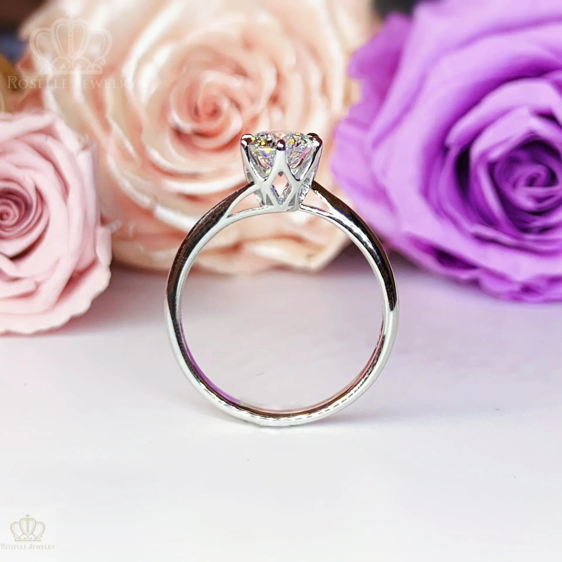 LGR045 - [Setting Only] Twist Solitaire Engagement Ring CHARLISA™