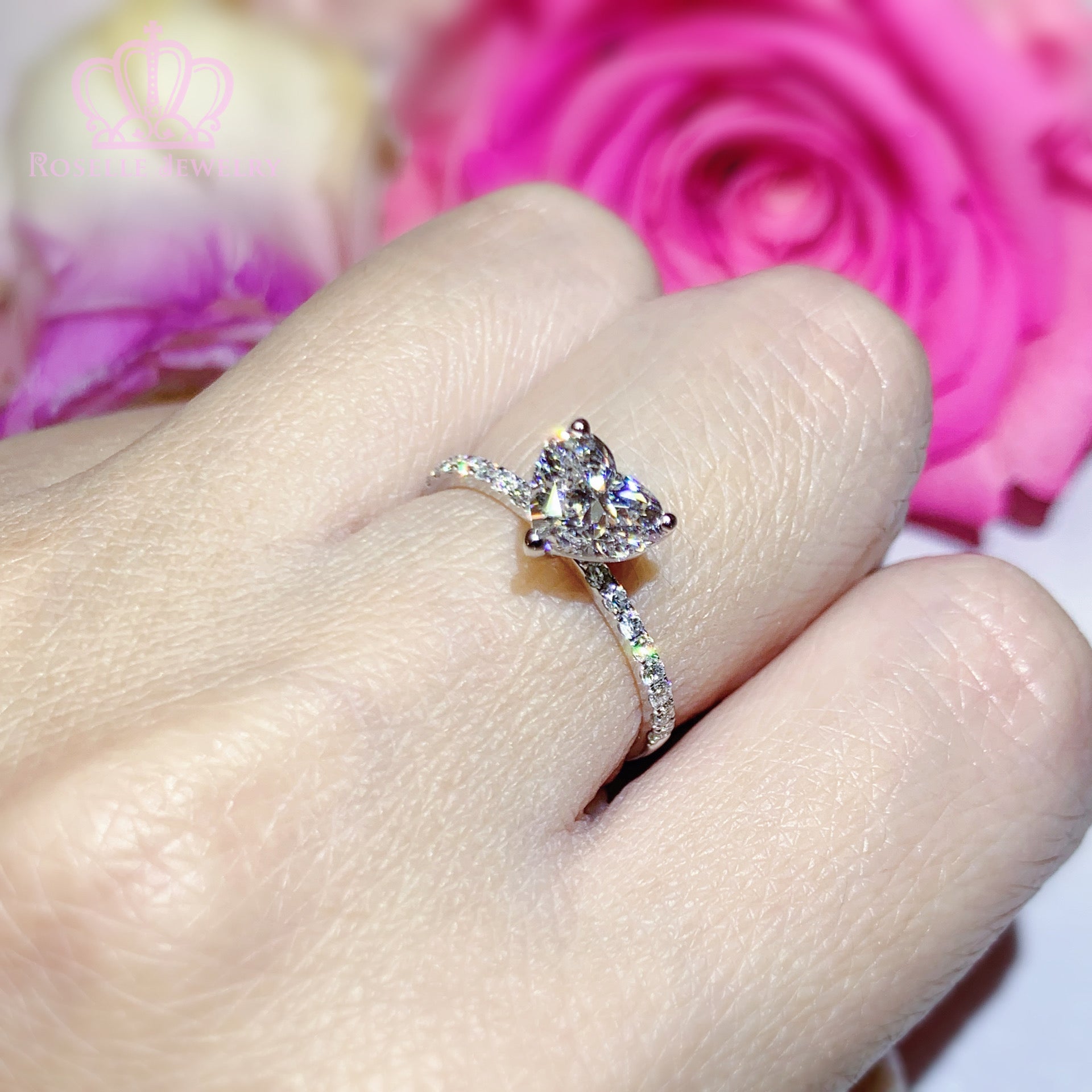 Side Stone Diamond Engagement Ring [Setting Only] - LGR008s