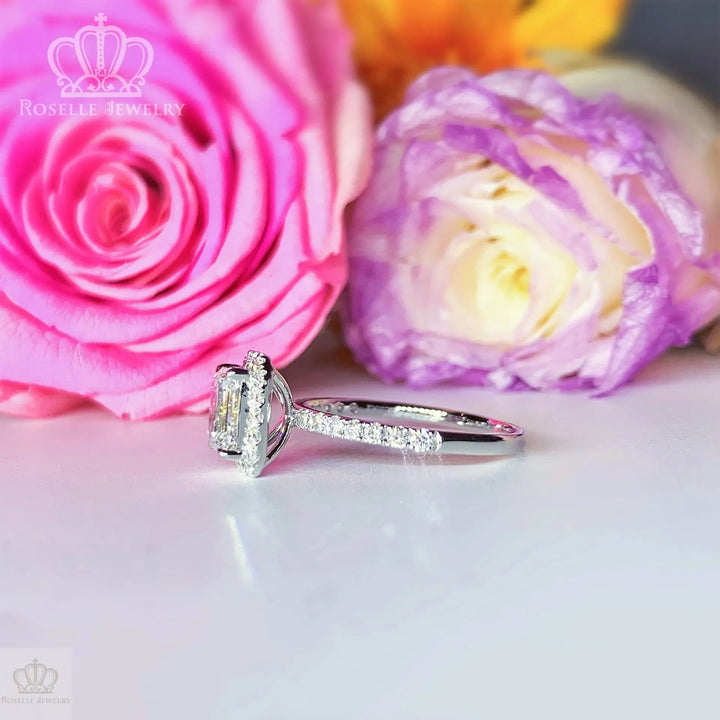 Emerald Halo Diamond Engagement Ring [Setting Only] - LGR014s CHARLISA™