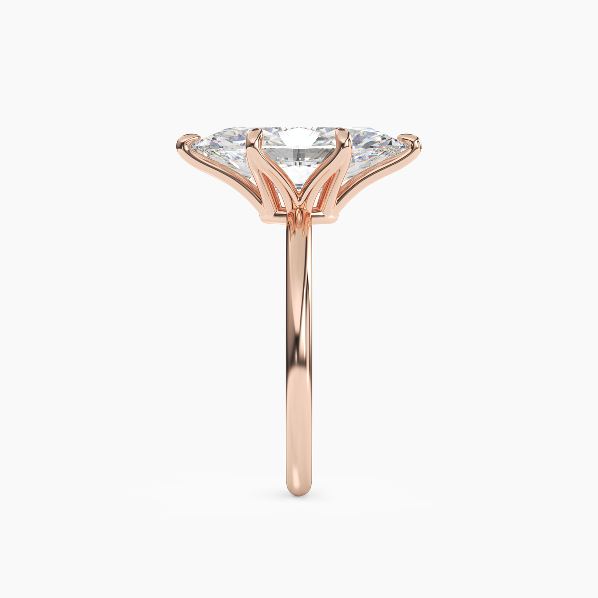 OBSER008 - Eden Marquise engagement ring setting view 9
