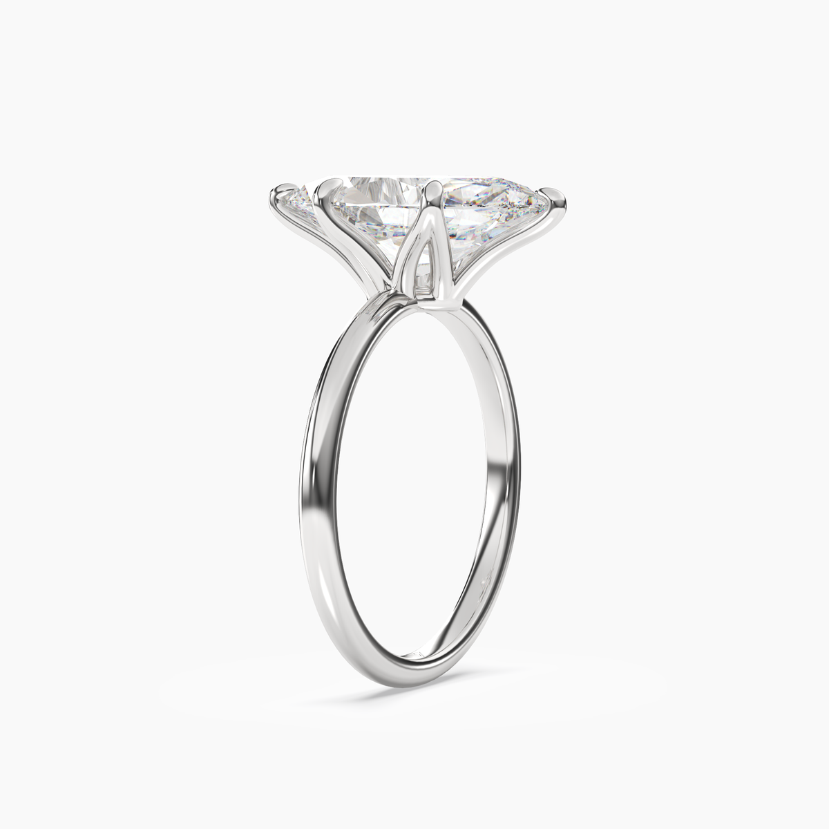 OBSER008 - Eden Marquise engagement ring setting view 2