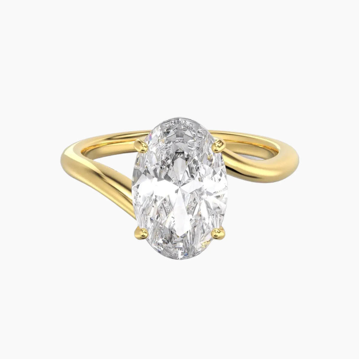 OBSER199 - Whisper Oval engagement ring setting view 4