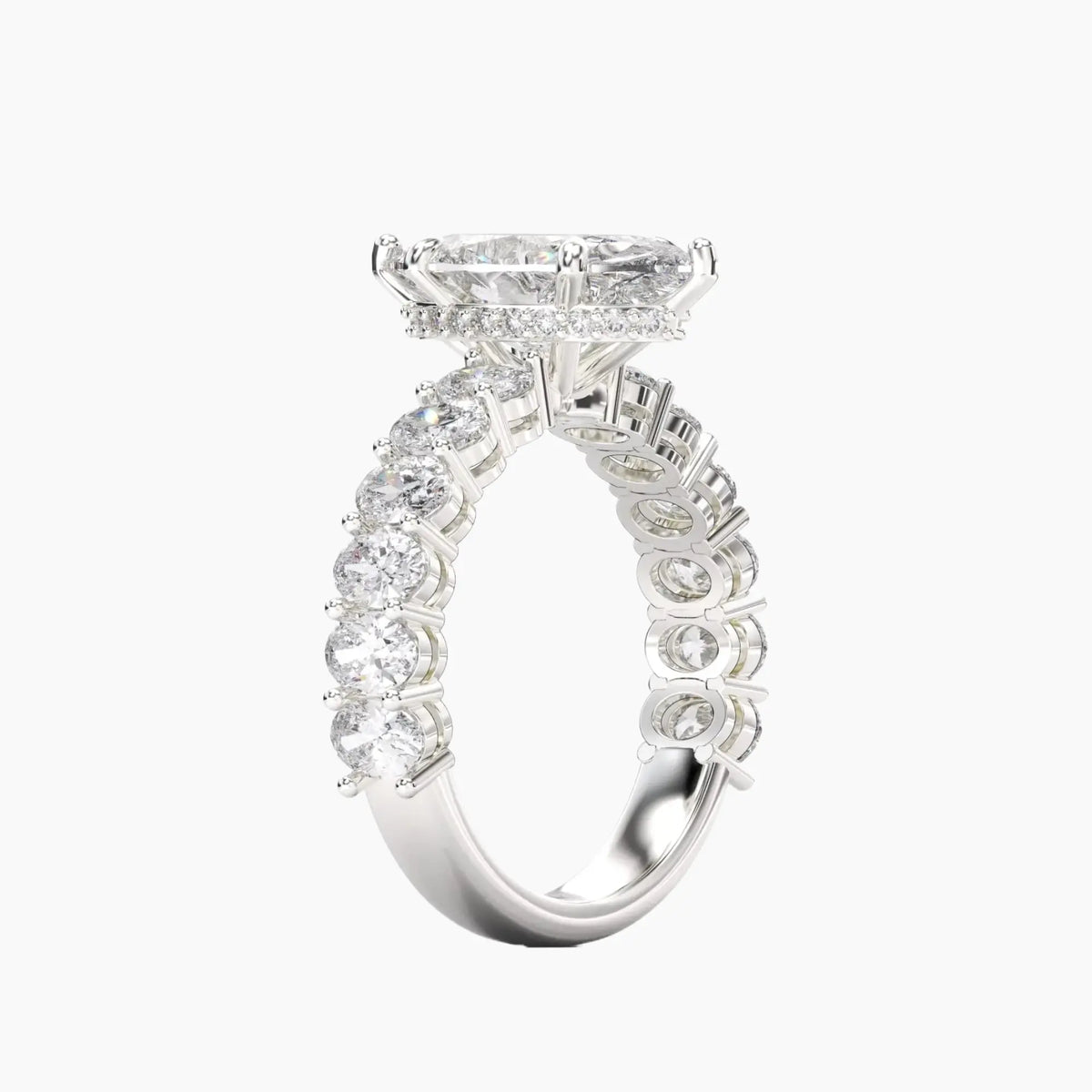 OBSER196 - Celestia Marquise engagement ring setting view 2