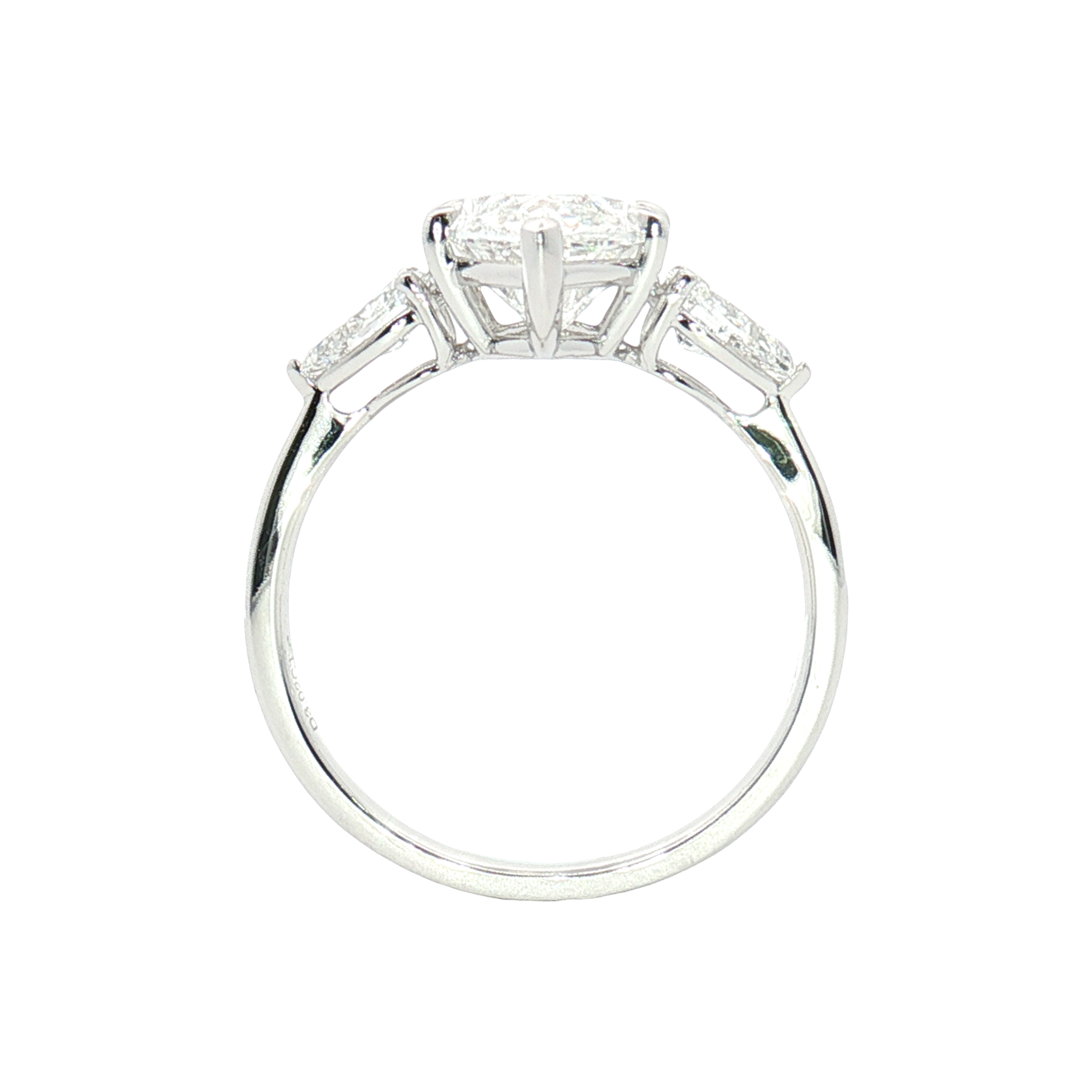 LGT0349 - [Setting Only] Marquise Cut Three Stone Engagement Ring