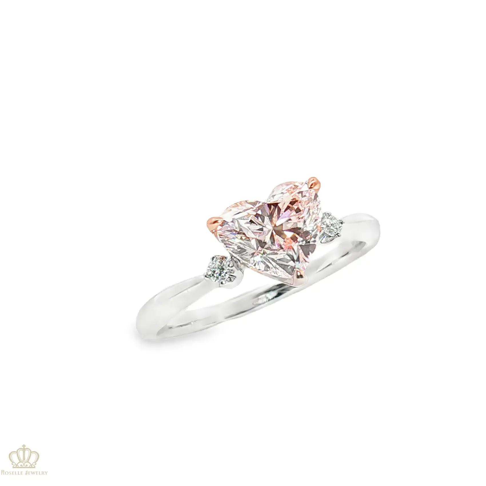LGT1039 -  [Setting Only] Side Stone Diamond Engagement Ring CHARLISA™