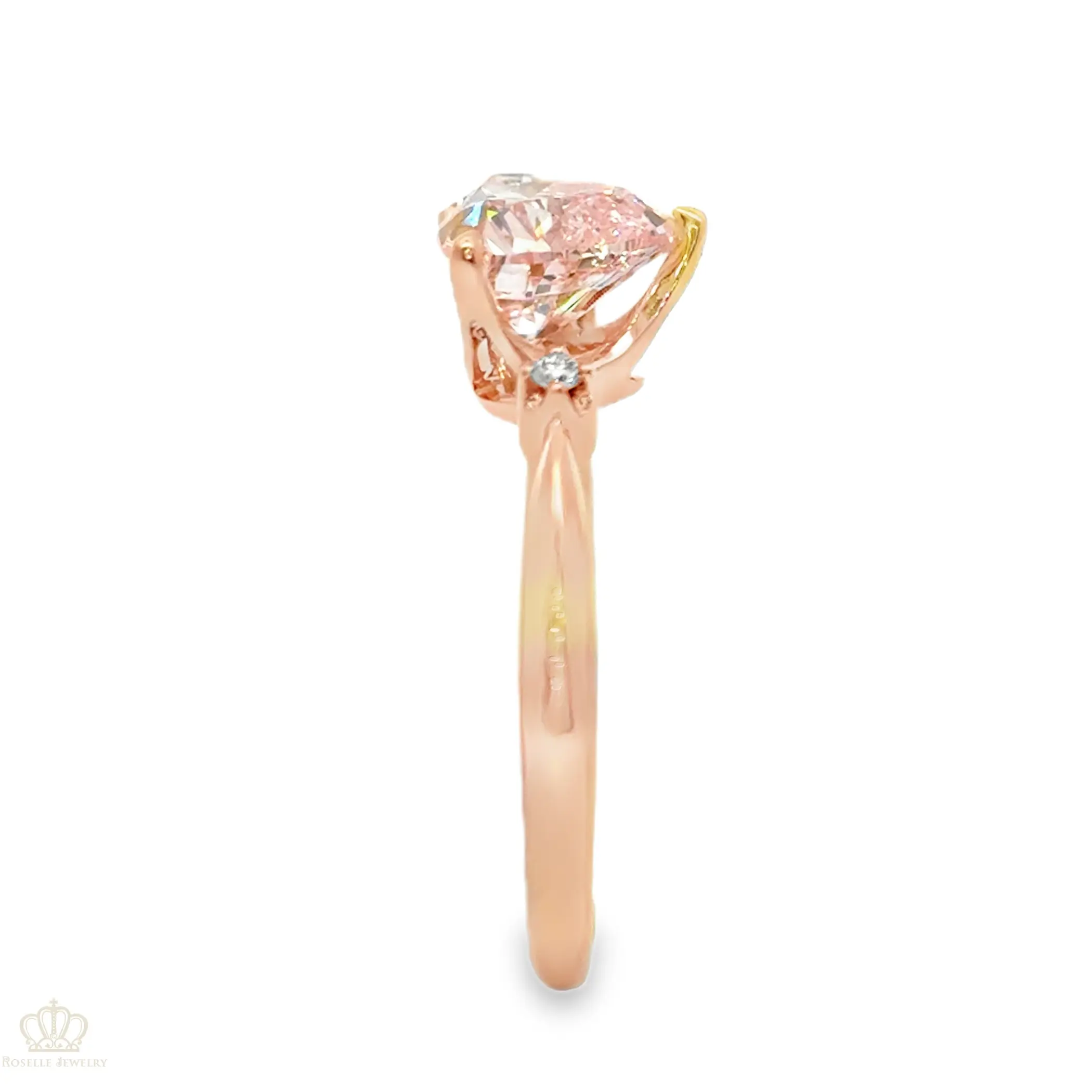 LGT1039 -  [Setting Only] Side Stone Diamond Engagement Ring CHARLISA™