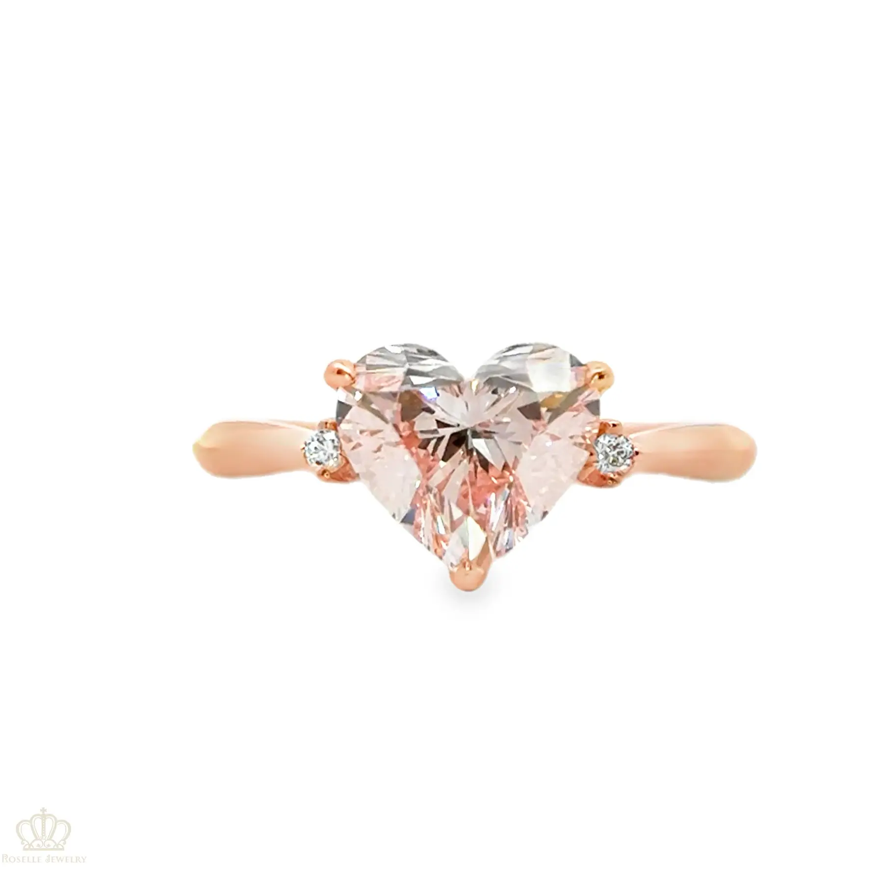 LGT1039 -  [Setting Only] Side Stone Diamond Engagement Ring CHARLISA™