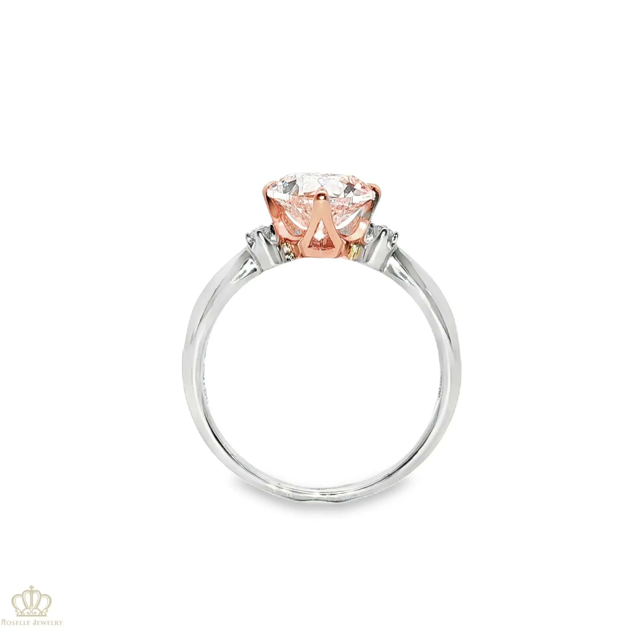LGT1039 -  [Setting Only] Side Stone Diamond Engagement Ring CHARLISA™