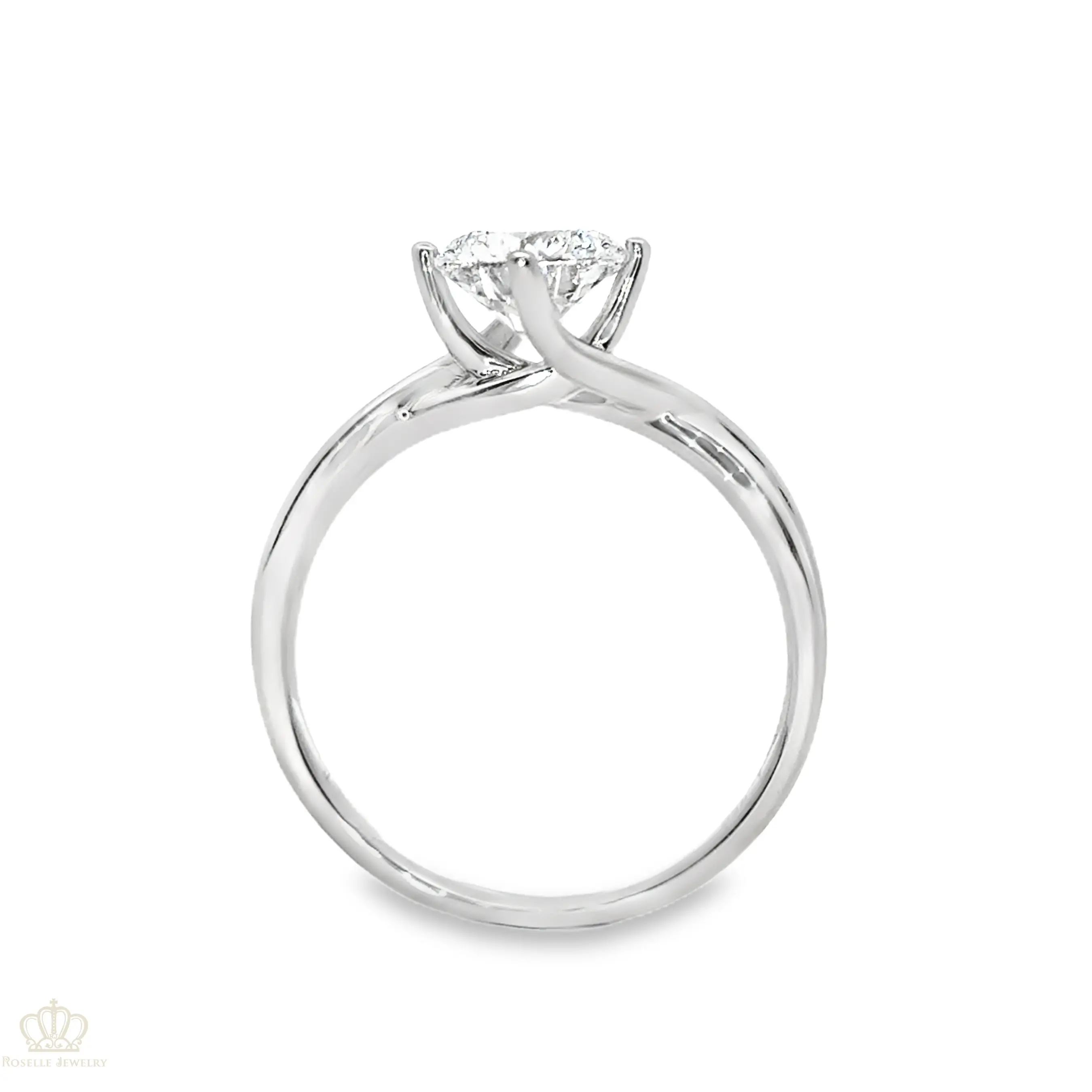 LGR103 - [Setting Only] Twist Solitaire Engagement Ring CHARLISA™
