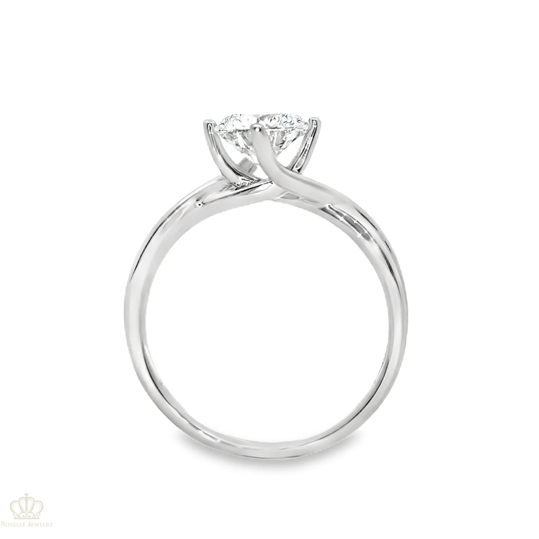 LGR103 - [Setting Only] Twist Solitaire Engagement Ring CHARLISA™
