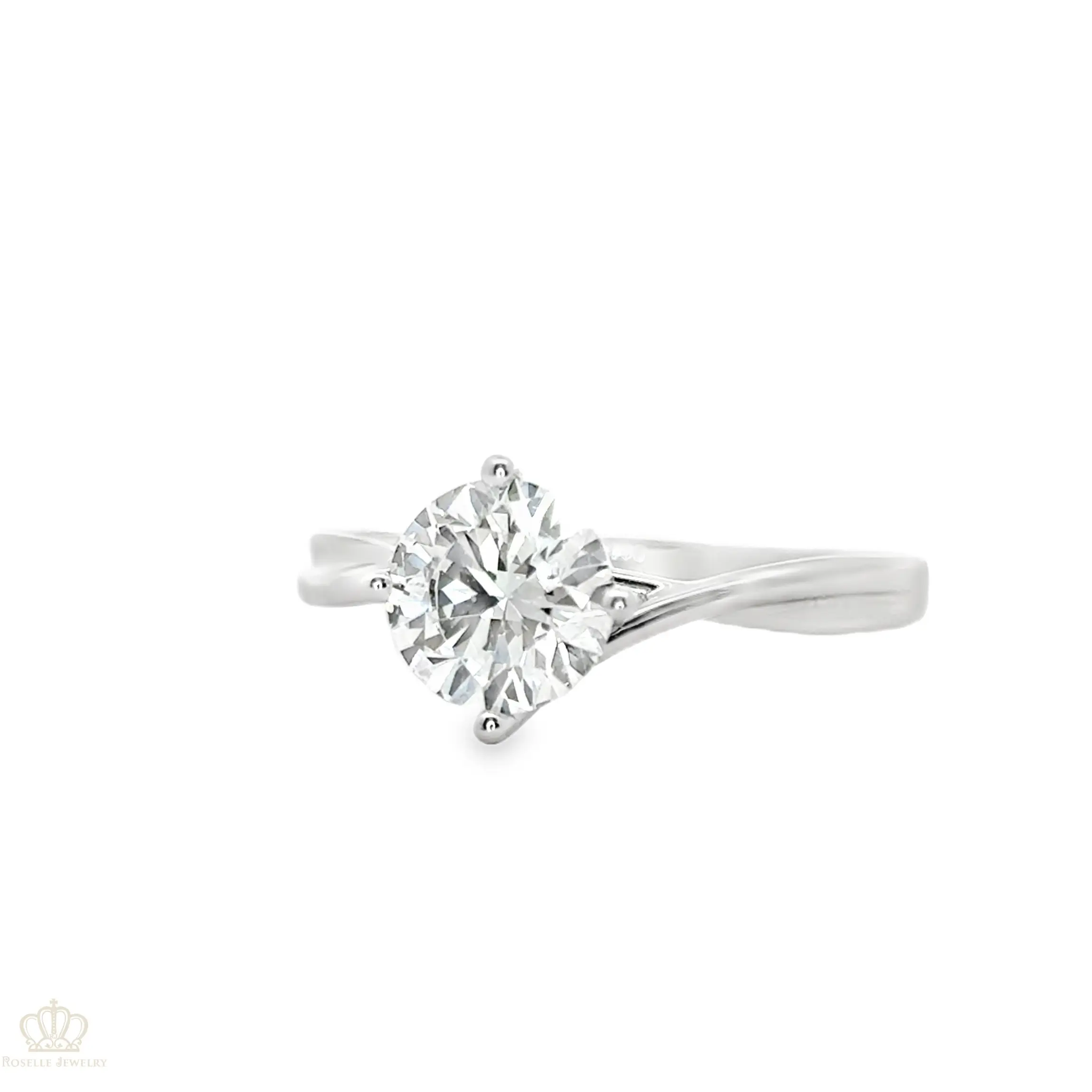 LGR103 - [Setting Only] Twist Solitaire Engagement Ring CHARLISA™