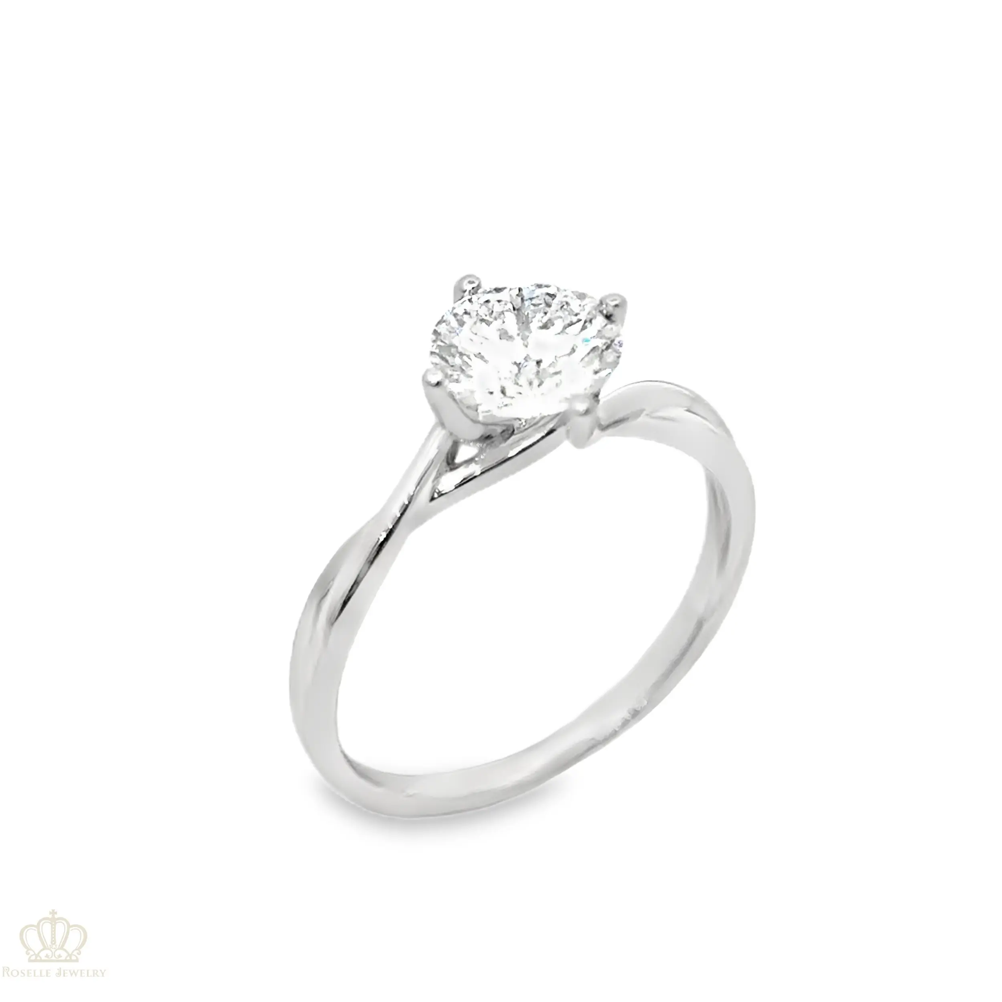 LGR103 - [Setting Only] Twist Solitaire Engagement Ring CHARLISA™