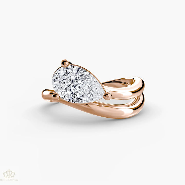 The Wave Ring 2 Roselle Jewelry