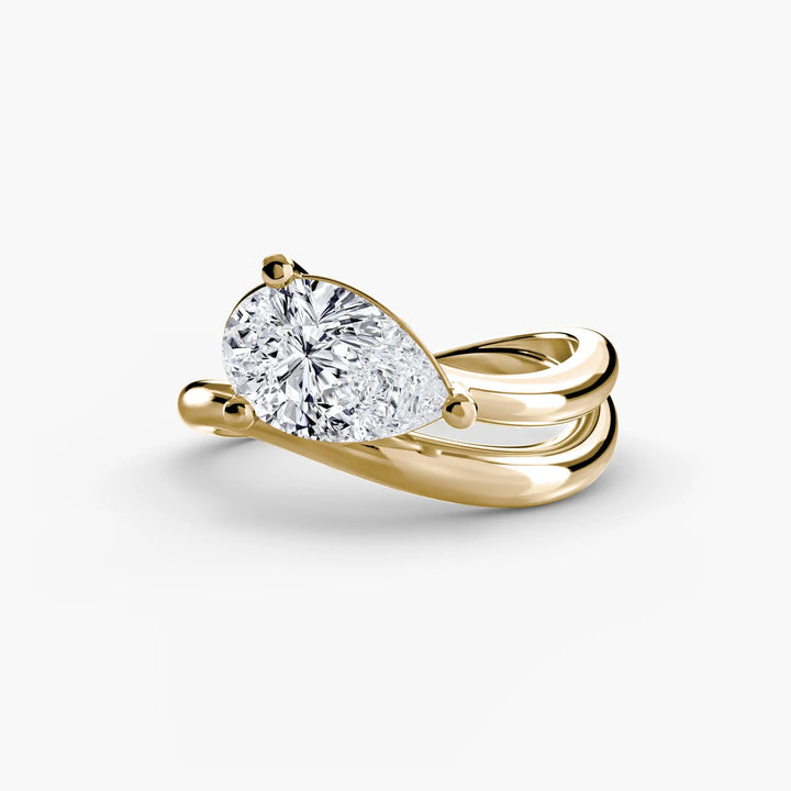The Wave Ring 2 Roselle Jewelry