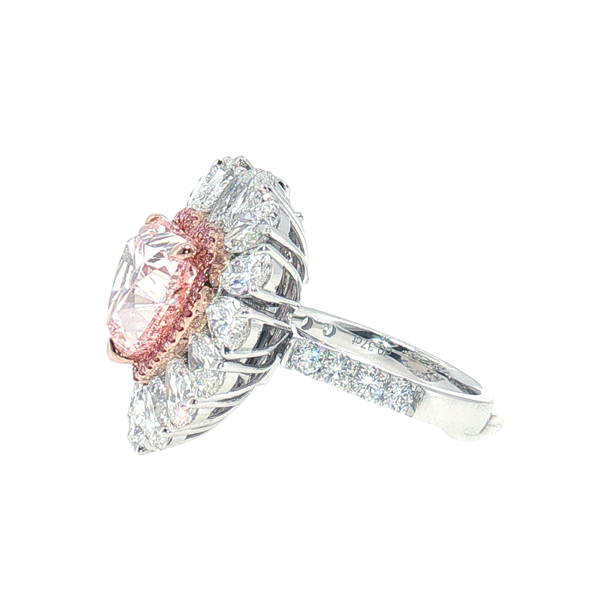 LGV0532 - [Setting Only] Grand Heart Cut Double Halo Engagement Ring