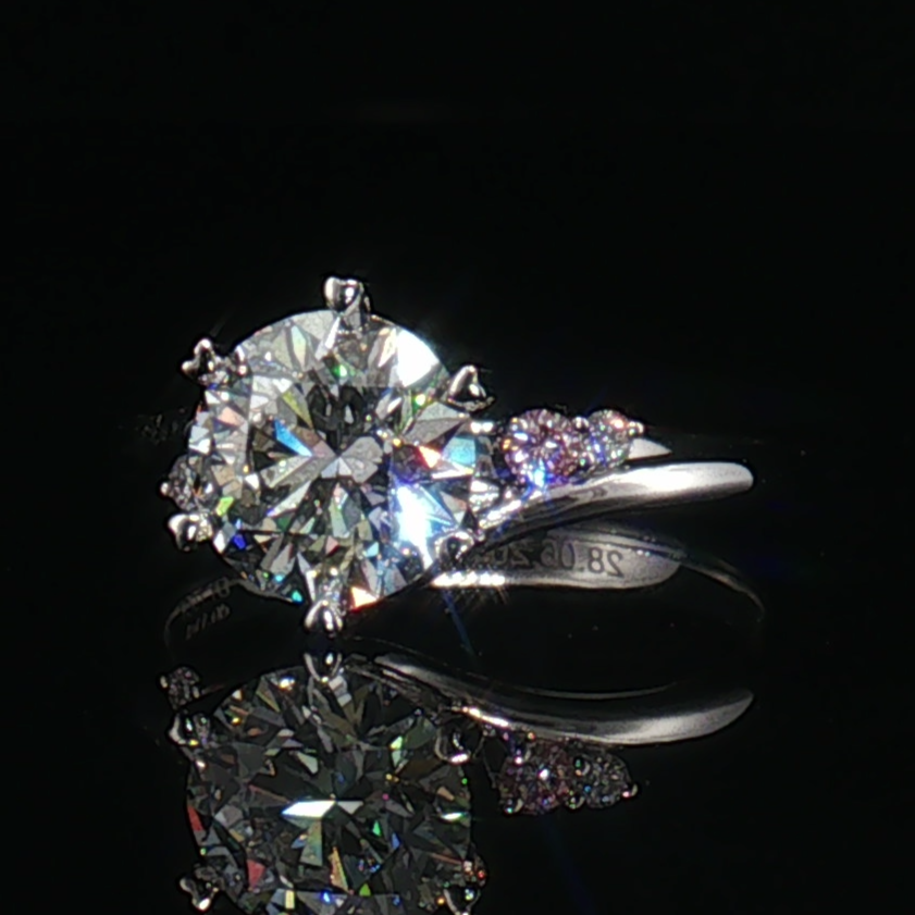 LGT0631 - [Setting Only] Bypass Split Shank Engagement Ring