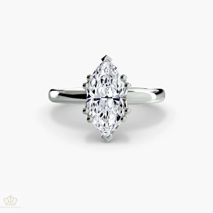 Solitaire ring 5 Roselle Jewelry
