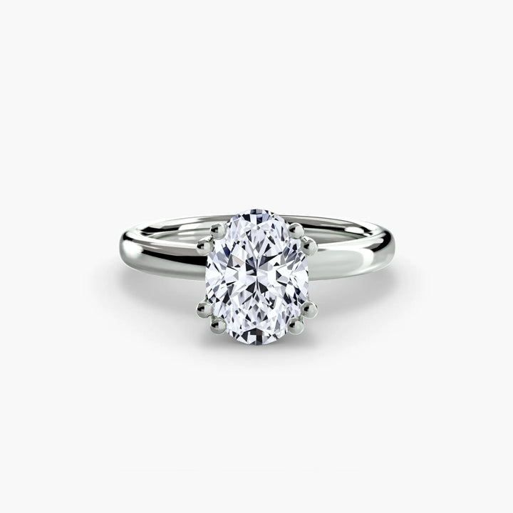 Solitaire ring 5 Roselle Jewelry