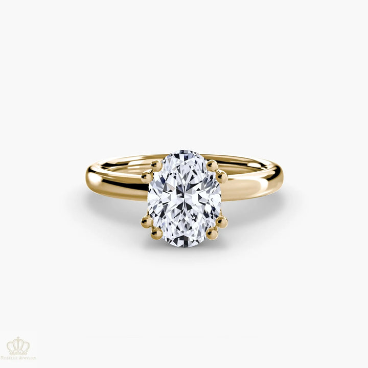 Solitaire ring 5 Roselle Jewelry