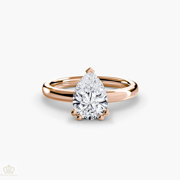 Solitaire ring 5 Roselle Jewelry