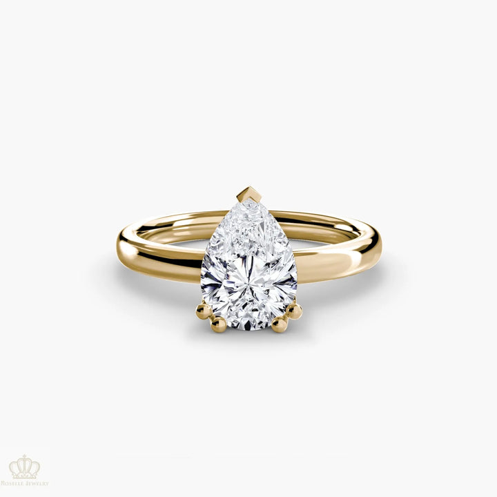 Solitaire ring 5 Roselle Jewelry