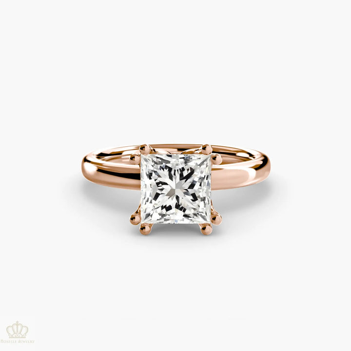Solitaire ring 5 Roselle Jewelry