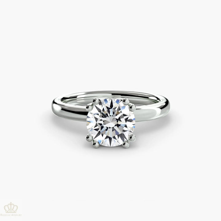 Solitaire ring 5 Roselle Jewelry