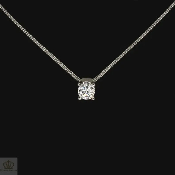 LC102 - [Setting Only] Custom Order Four Prong Solitaire Pendants Necklaces CHARLISA™