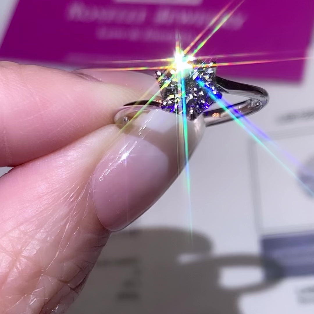 LGR045 - [Setting Only] Twist Solitaire Engagement Ring