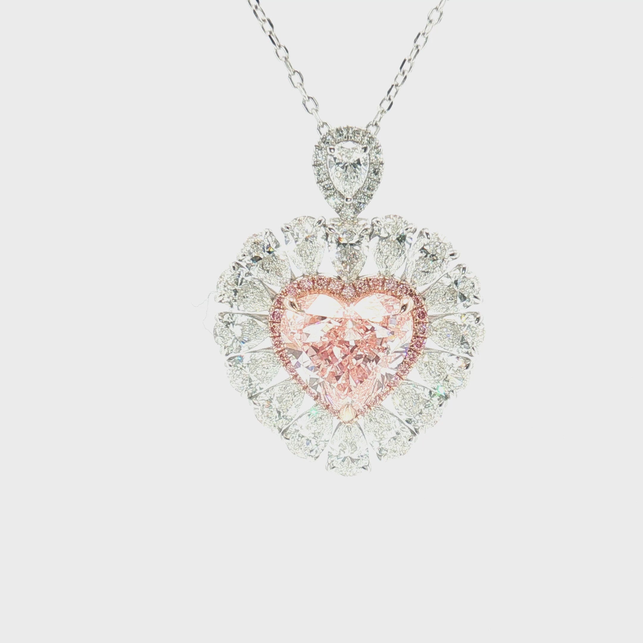 LGV0532 - [Setting Only] Grand Heart Cut Double Halo Engagement Ring