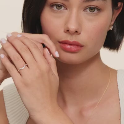 LR106 - Luxe Aria Contoured Wedding Band Ring