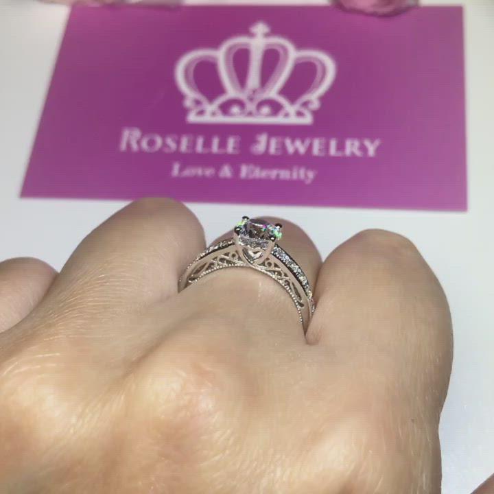 V25 - Vintage Engagement Ring