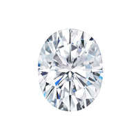 Oval Cut Loose Moissanite - MSO - Roselle Jewelry