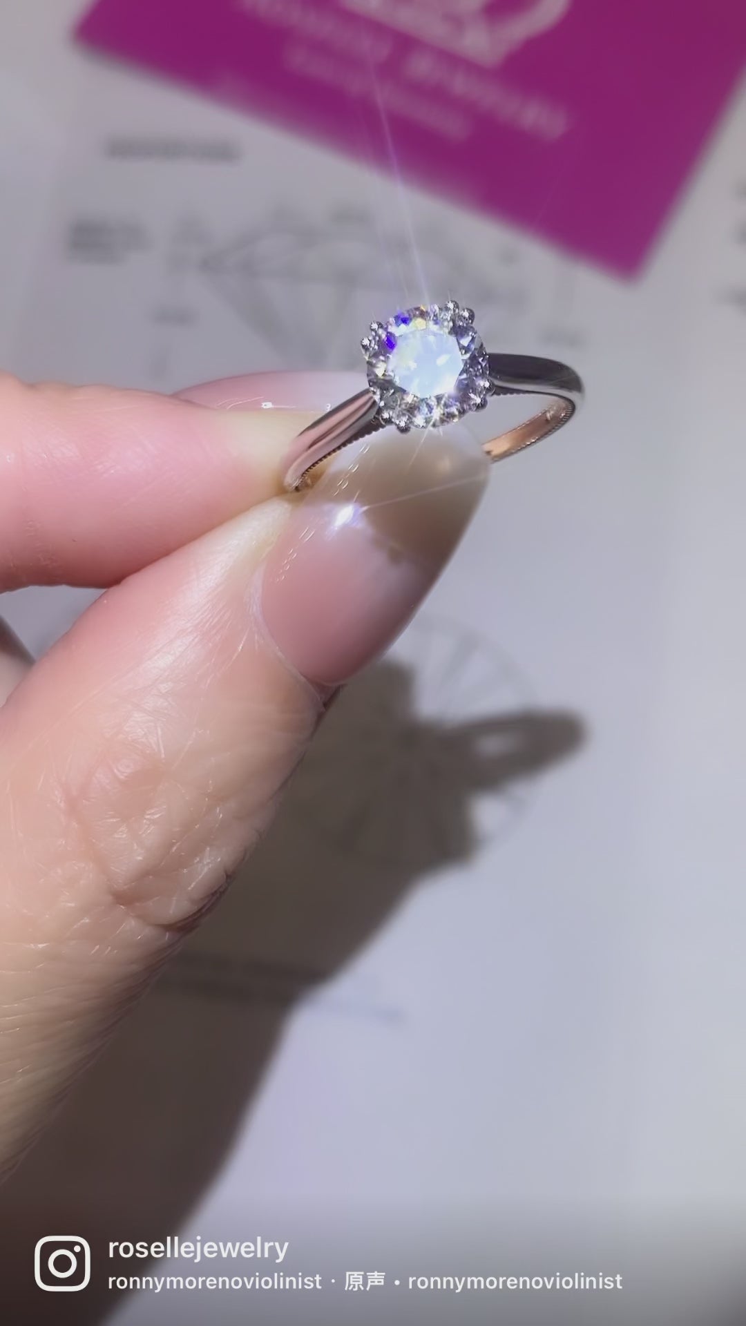 Vintage Side Stone Diamond Engagement Ring [Setting Only] - LGR040