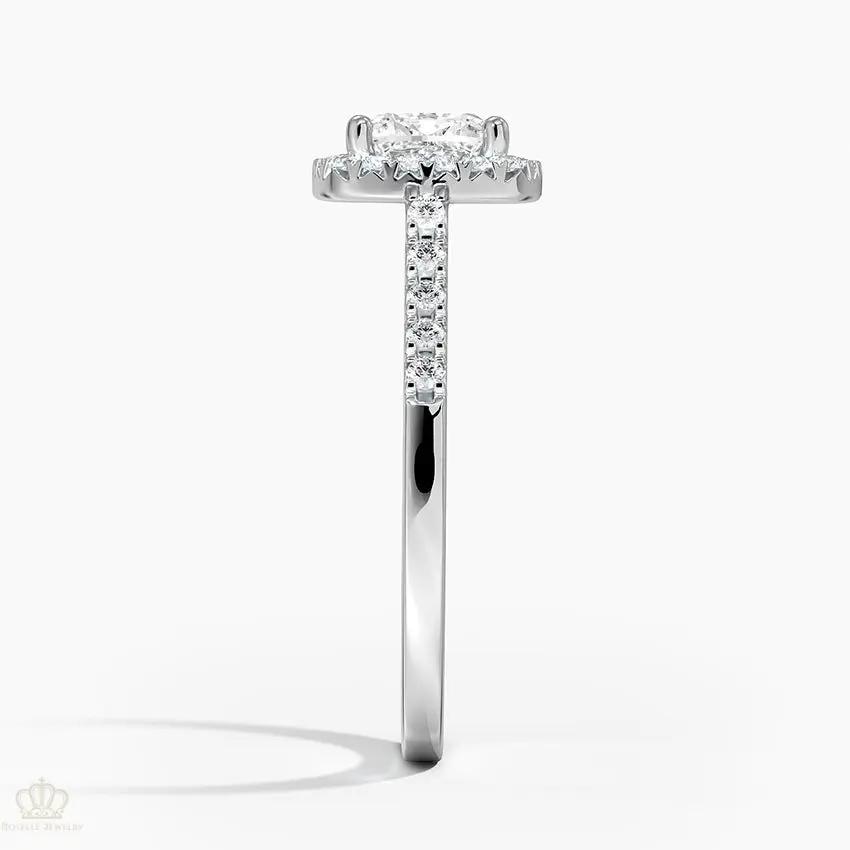 Odessa Halo Diamond Engagement Ring [Setting Only] - EC103 CHARLISA™