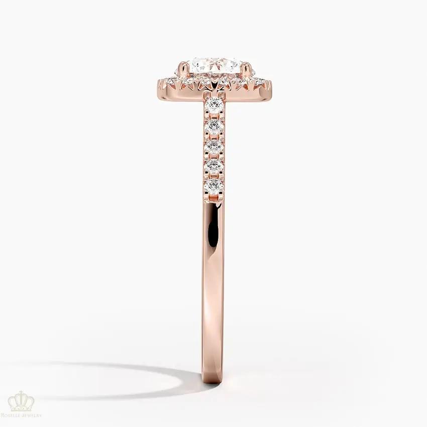 Odessa Halo Diamond Engagement Ring [Setting Only] - EC103 CHARLISA™