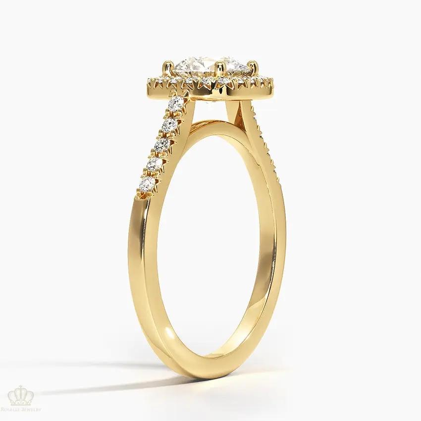 Odessa Halo Diamond Engagement Ring [Setting Only] - EC103 CHARLISA™