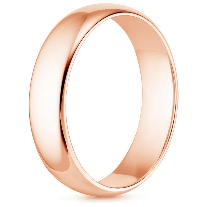 6mm Men's Comfort Fit Wedding Band Rings - NM27 - Roselle Jewelry