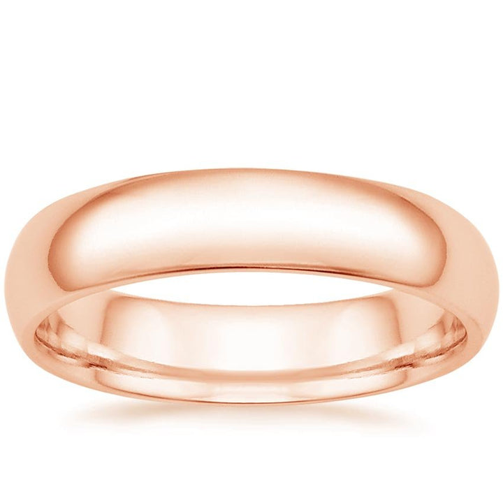 6mm Men's Comfort Fit Wedding Band Rings - NM27 - Roselle Jewelry