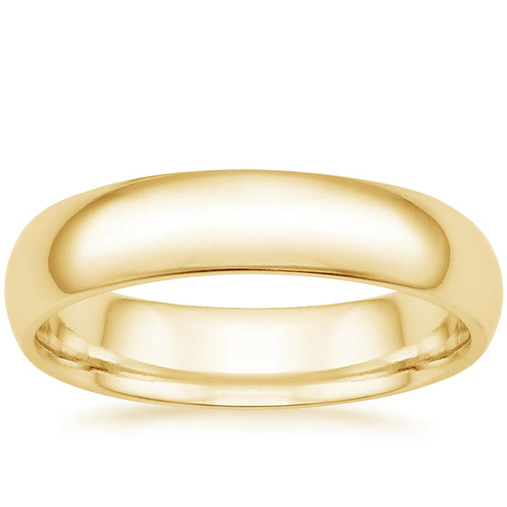 6mm Men's Comfort Fit Wedding Band Rings - NM27 - Roselle Jewelry