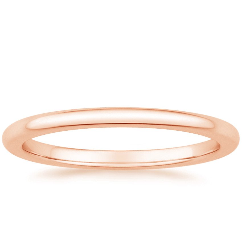 1.5mm Petite Comfort Fit Wedding Ring - WR001 - Roselle Jewelry