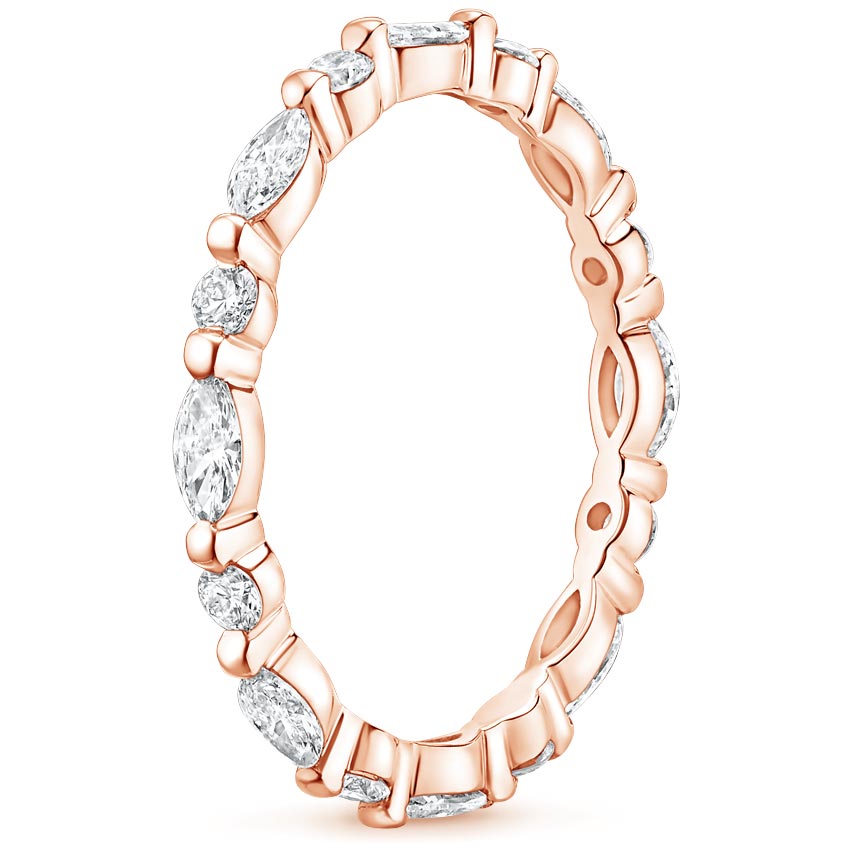 0.70CTW Versailles Eternity Wedding Band Ring - WR006 - Roselle Jewelry