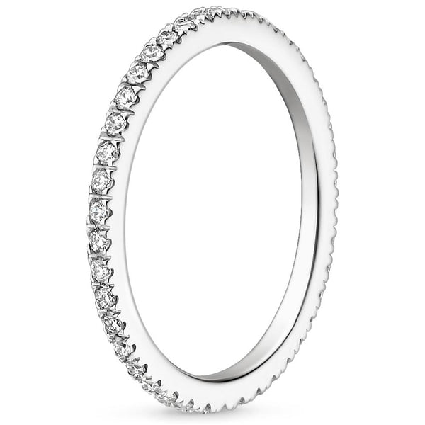 0.35ctw Ballad Eternity Diamond Wedding Band Ring - LR25 - Roselle Jewelry