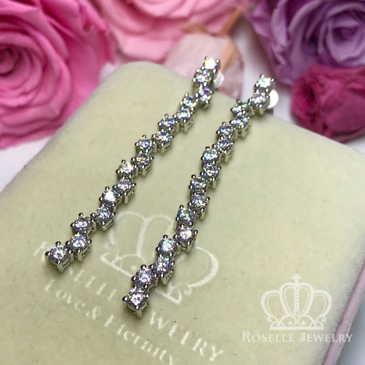 Cascade Drop Earrings - VE4 - Roselle Jewelry