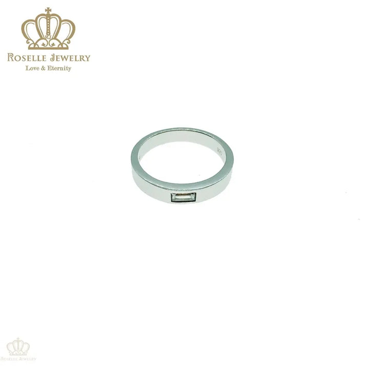 Emerald Cut Men's Ring - NM3 - Roselle Jewelry